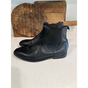 Sergio Rossi mens size 8 black boots